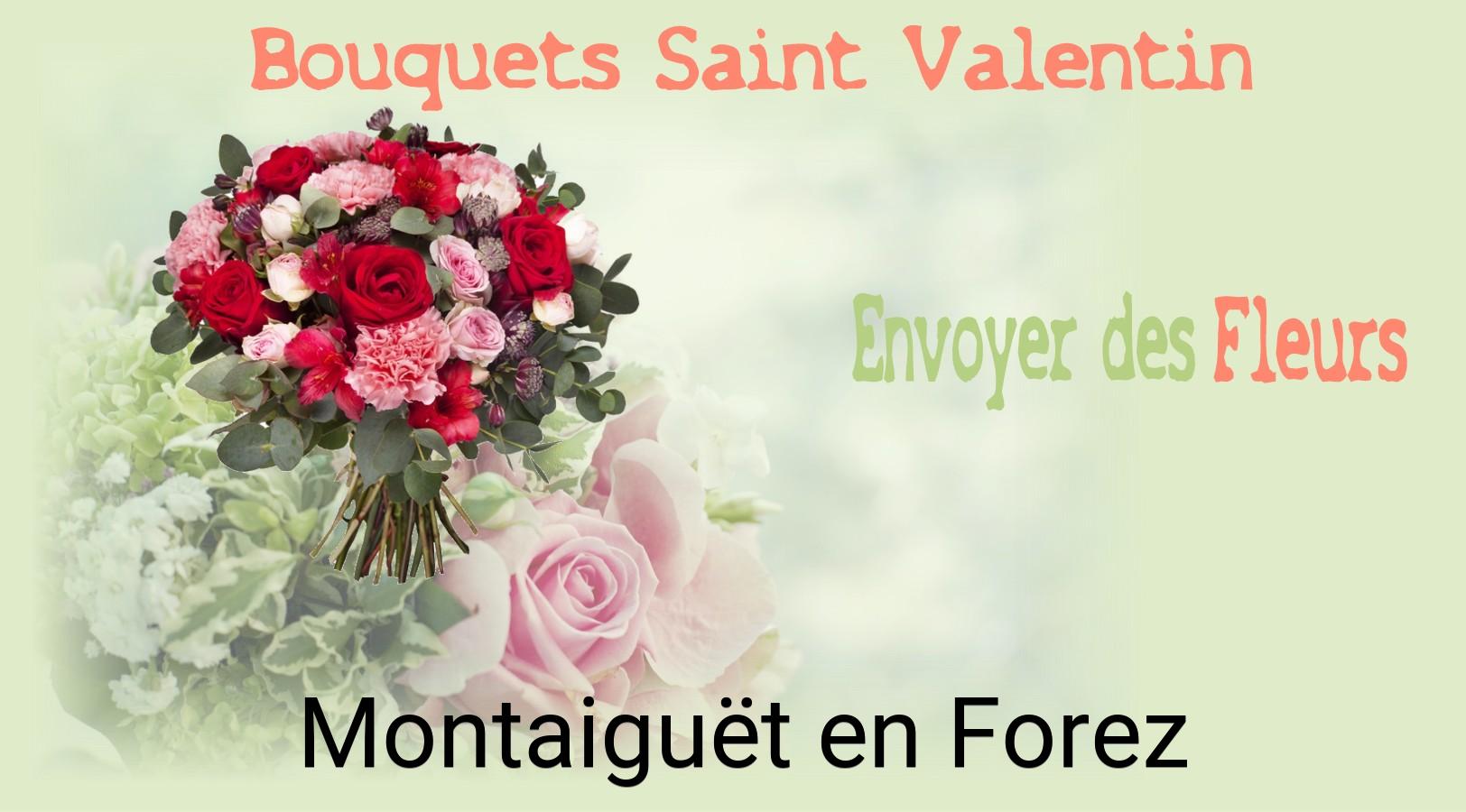Roses de Saint-Valentin livrées à Montaiguët-en-Forez